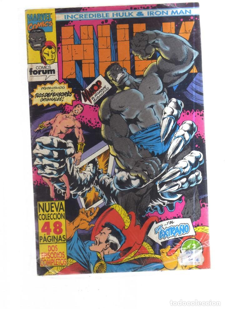 Tebeos: HULK FORUM N,2 INCREDIBLE HULK IRON MAN - Foto 1