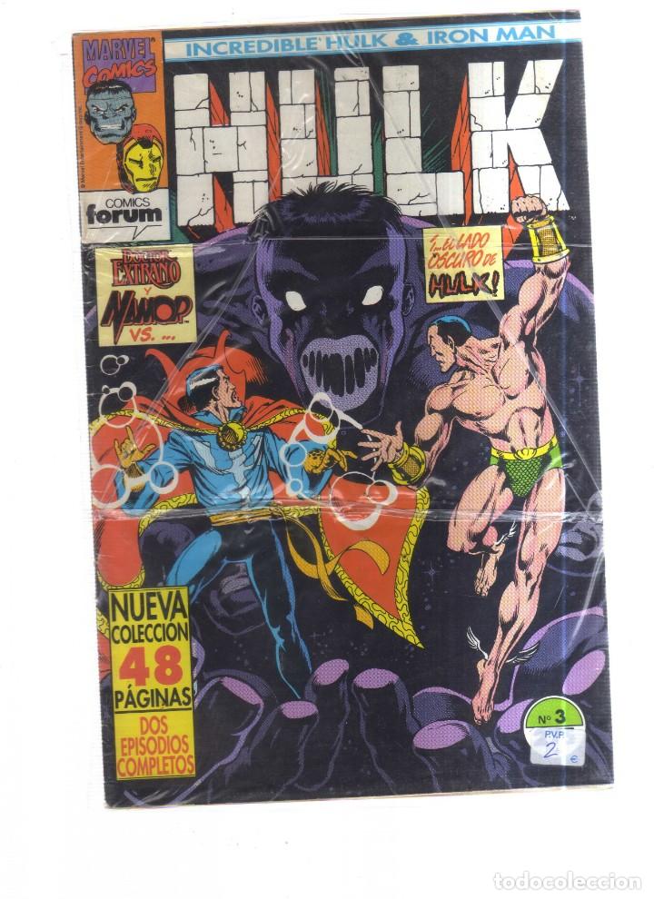 Tebeos: HULK FORUM N,3 INCREDIBLE HULK IRON MAN - Foto 1