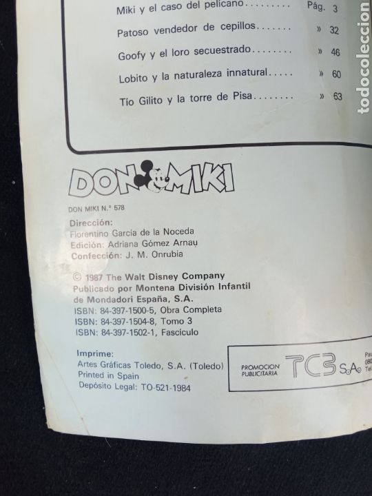 Tebeos: DON MIKI,n&deg;578,a&ntilde;o1984 - Foto 2