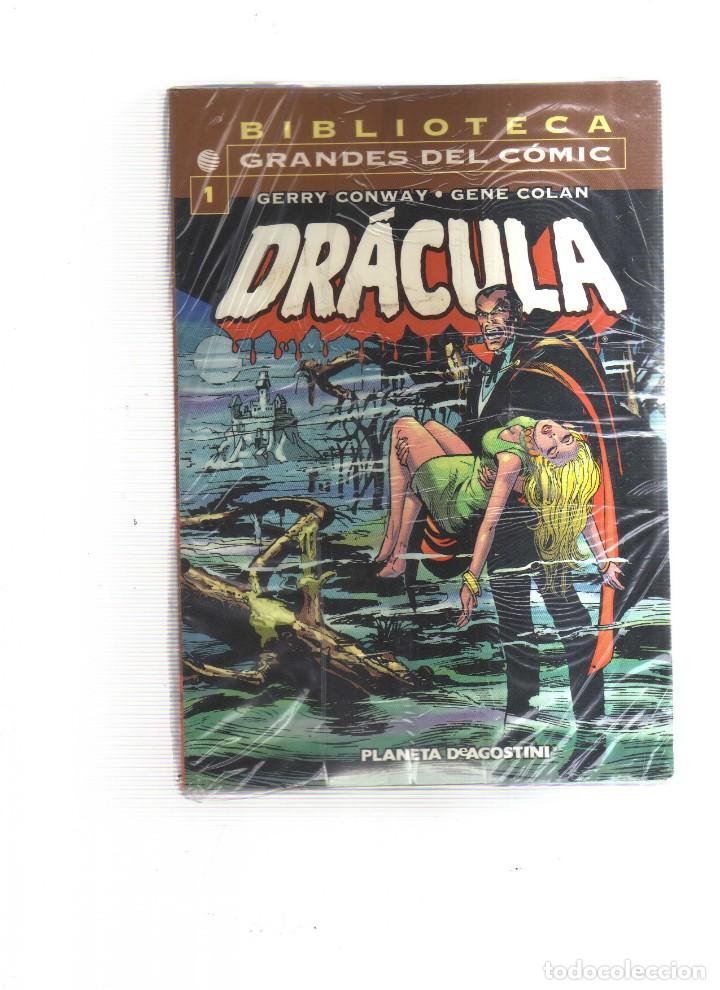 Tebeos: DRACULA BIBLIOTECA GRANDES DEL COMIC COMPLETA 18 NUMEROS MAS UN COMPLENTO - Foto 1