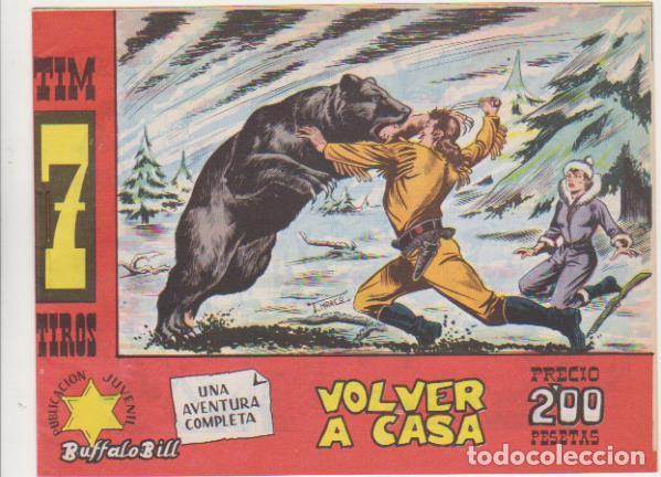 Tebeos: Tim 7 Tiros. Volver a casa. Hispano Americana 1964 - Foto 1