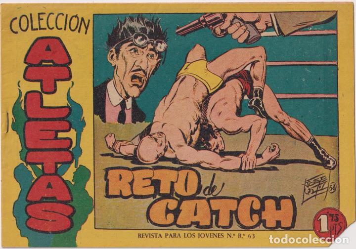 Tebeos: Atletas n&ordm; 4. Maga 1958. SIN ABRIR - Foto 1