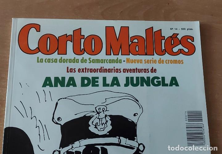 Tebeos: C&oacute;mic CORTO MALTES N&deg; 14 CON LOS CROMOS - Foto 2