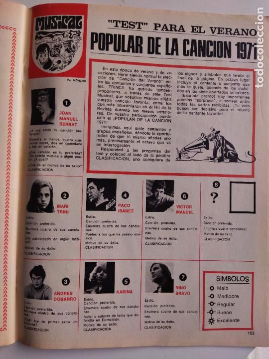 Tebeos: TRINCA n&uacute;mero 16, EXTRA DE VERANO, 112 paginas&iexcl;&iexcl;&iexcl;.editorial DONCEL, a&ntilde;o 1970. - Foto 20