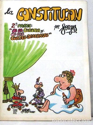 Tebeos: FORGES - LA CONSTITUCION 2&ordf; PARTE - COMIC - Foto 1