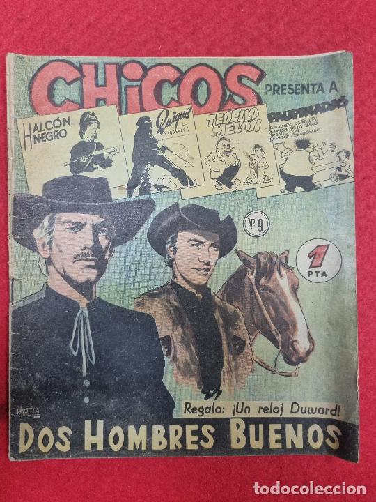 Tebeos: CHICOS 2 DOS HOMBRES BUENOS N&ordm; 9 EDICIONES CID ORIGINAL TB2 - Foto 1
