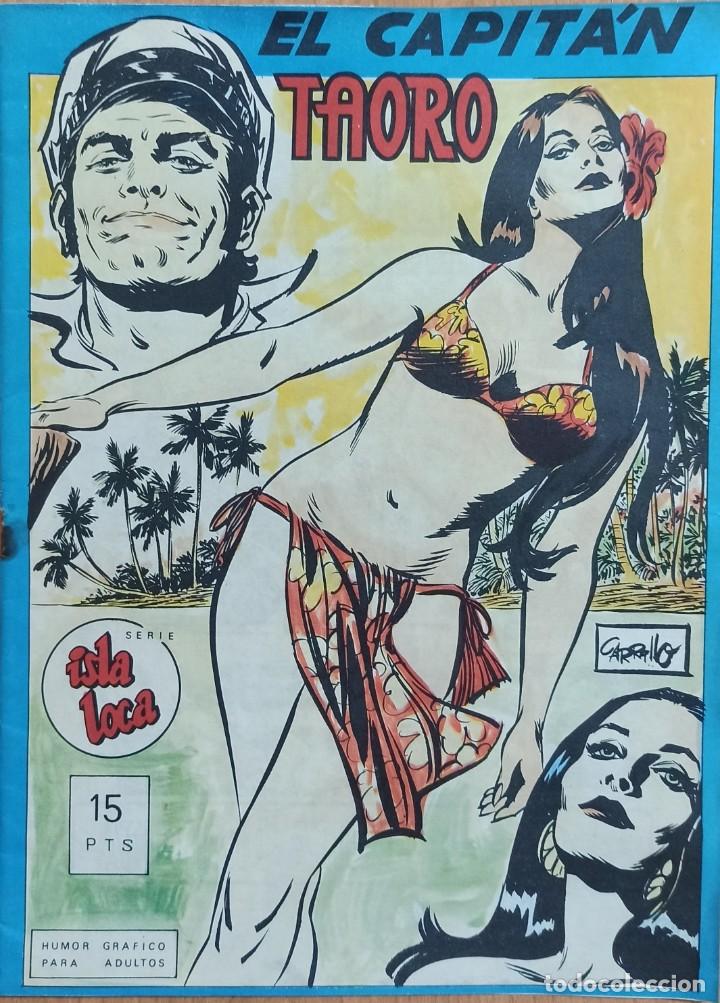 Tebeos: EL CAPIT&Aacute;N TAORO SERIE ISLA LOCA - EDICIONES GRAFIMART 1976. - Foto 1