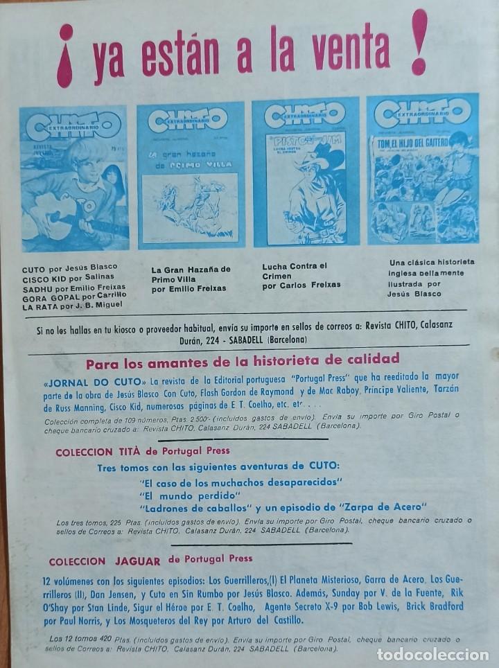 Tebeos: EL CAPIT&Aacute;N TAORO SERIE ISLA LOCA - EDICIONES GRAFIMART 1976. - Foto 2