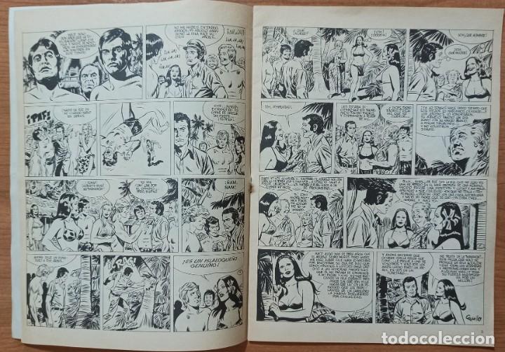 Tebeos: EL CAPIT&Aacute;N TAORO SERIE ISLA LOCA - EDICIONES GRAFIMART 1976. - Foto 4