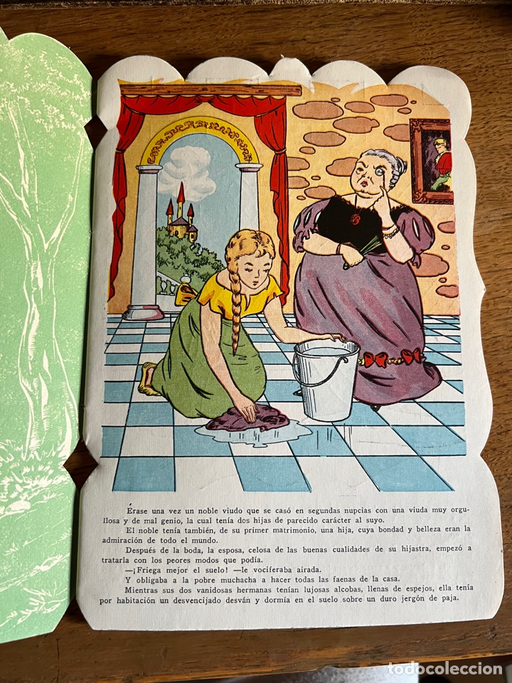 Tebeos: LA CENICIENTA. CUENTO TROQUELADO. ED. REDECILLAS. - Foto 2