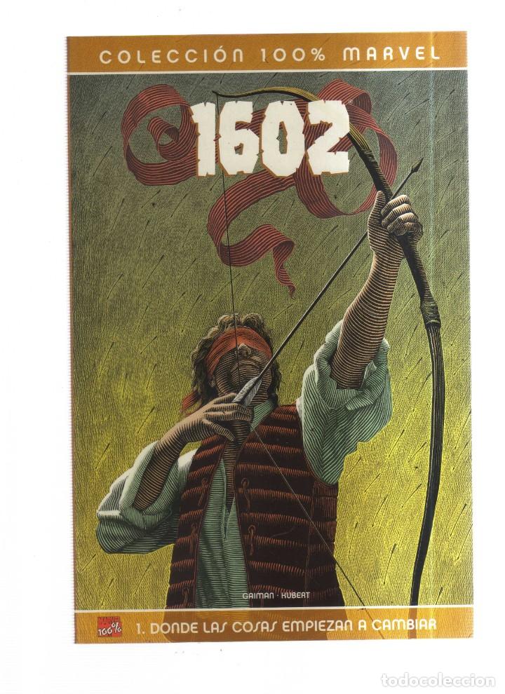Tebeos: 1602 COLECCION 1005% MARVEL NUMERO 1 Y 2 COMPLETA - Foto 2