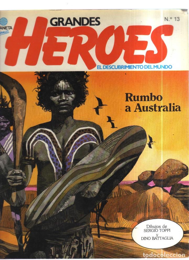 Comics: GRANDES HEROES RUMBO A AUSTRALIA N,13