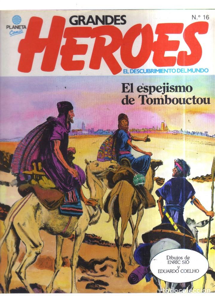 Comics: GRANDES HEROES EL ESPEJISMO DE TOMBOUCTOU N,16