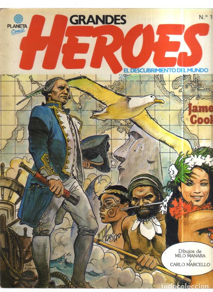 Tebeos: GRANDES HEROES JAMES COOK N,14 - Foto 1