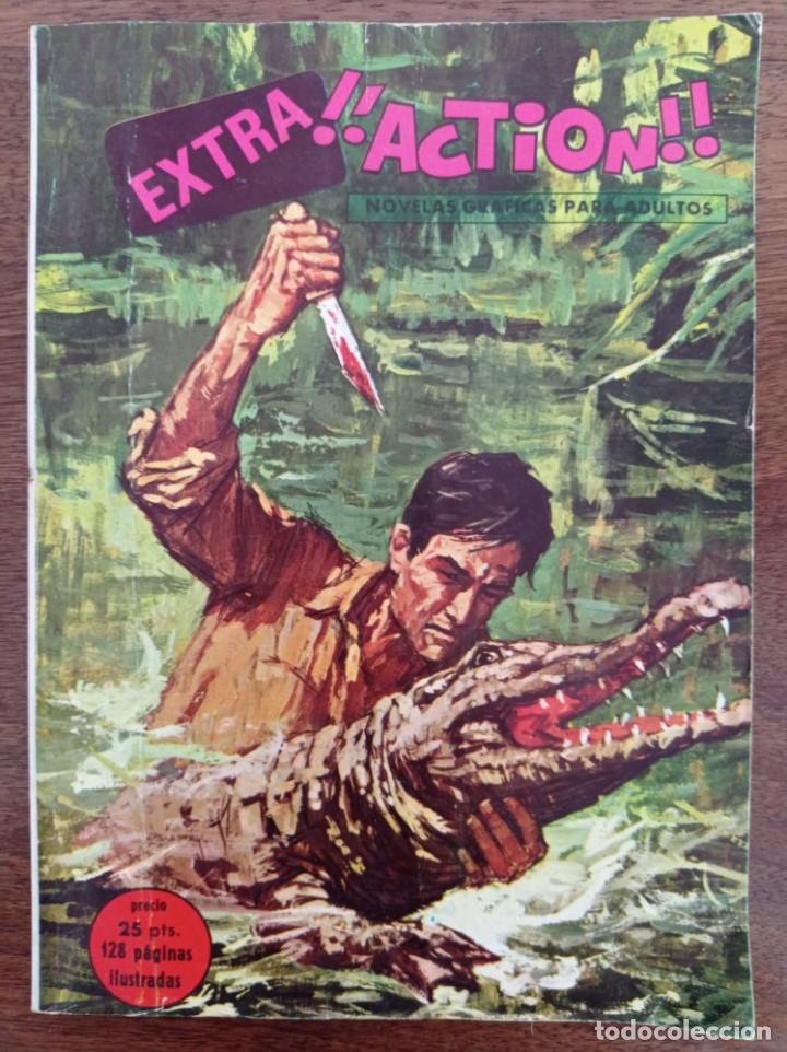 Tebeos: EXTRA!! ACTION!! N&ordm; 1. 1969 ED. PETRONIO. - Foto 1