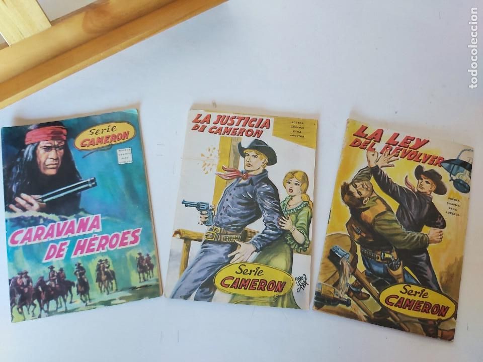 Tebeos: Archivo * CAMERON N&ordm; 1, 2, 3 * EDITORIAL GOGAR 1966 * COMPLETA * - Foto 1
