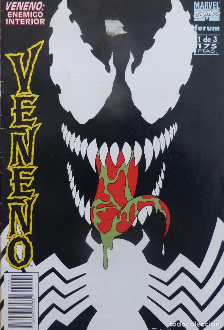 Tebeos: Comic Veneno,enemigo interior, Nunero 1 de 3,1994,Marvel - Foto 6