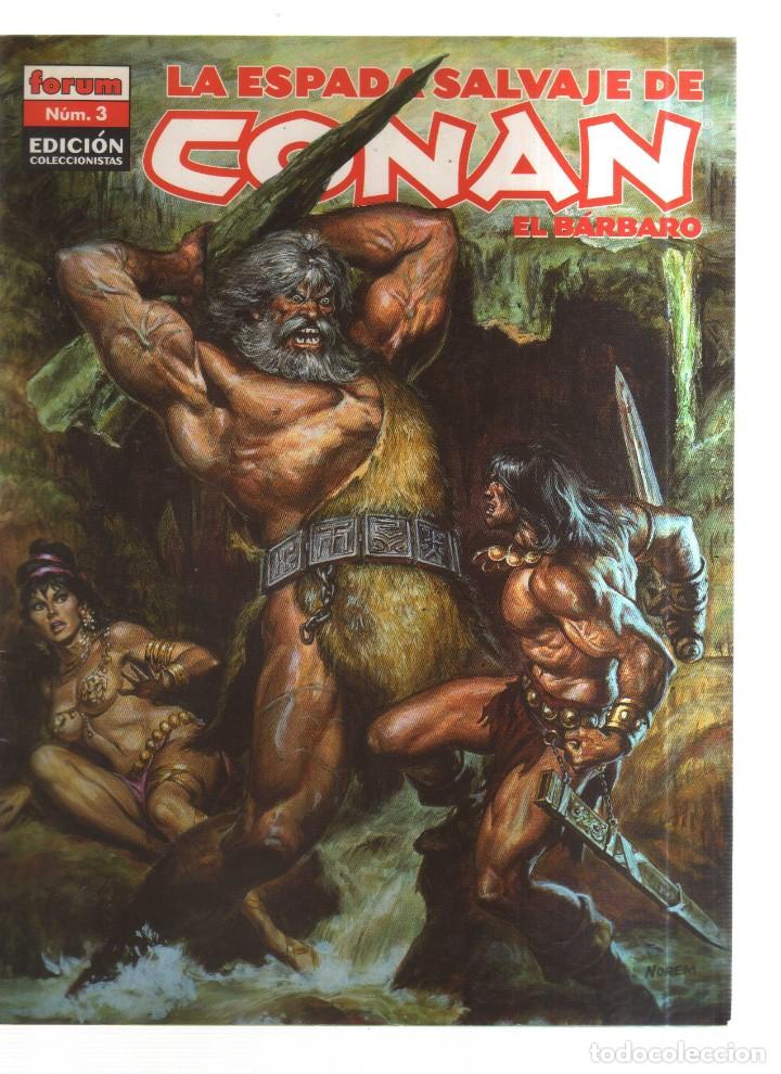 Tebeos: LA ESPADA SALVAJE DE CONAN EL BARBARO N,3 FORUM - Foto 1