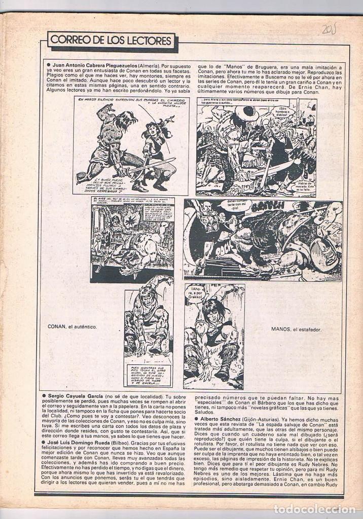 Tebeos: Comic tebeo la espada salvaje de conan el barbaro 75 comics forum 1987 ** - Foto 2