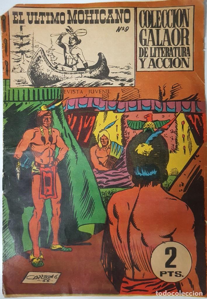 Tebeos: El &Uacute;ltimo Mohicano n&ordm; 9. Galaor 1965. - Foto 1