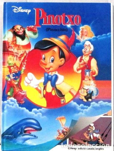 Tebeos: DISNEY - PINOTXO - BILINGUE CATALA / ANGLES - TAPA DURA - COMIC - Foto 1