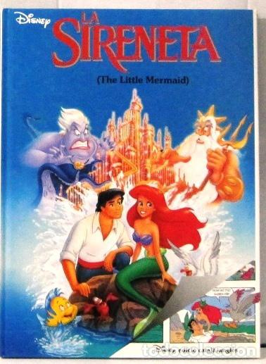 Tebeos: DISNEY - LA SIRENETA - BILINGUE CATALA / ANGLES - TAPA DURA - COMIC - Foto 1