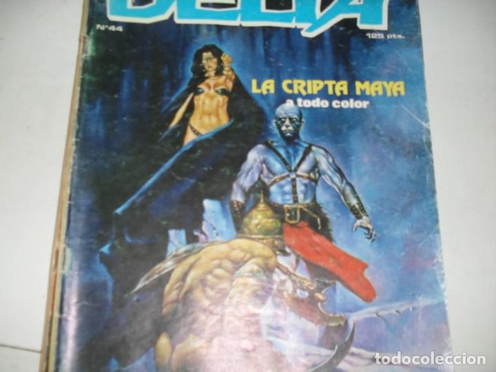 Comics: DELTA N&ordm; 44,(DE 49).giesa ediciones,a&ntilde;o 1980.n&ordm; DIFICIL