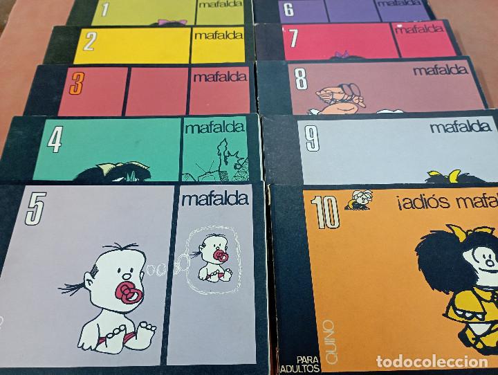 Tebeos: 10 libros Mafalda - lumen 1&ordf; ediciones - COB - Foto 2