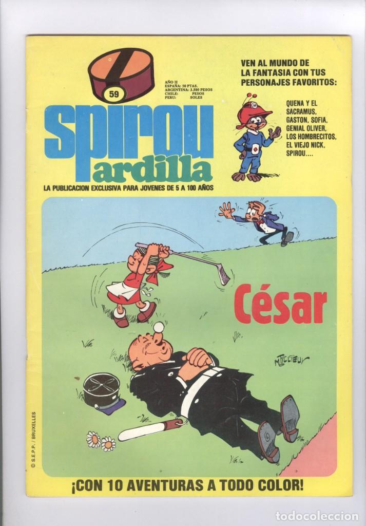 Tebeos: Mundis sa. Spirou ardilla. 59 - Foto 1