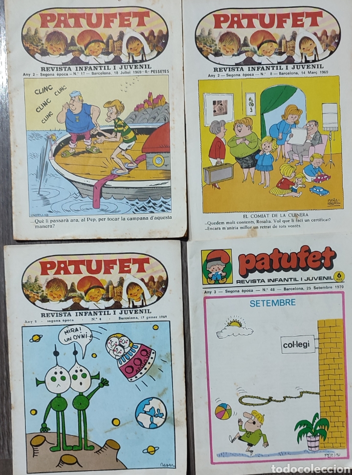 Tebeos: Lote de 22 Patufet a&ntilde;os 60-70 - Foto 4