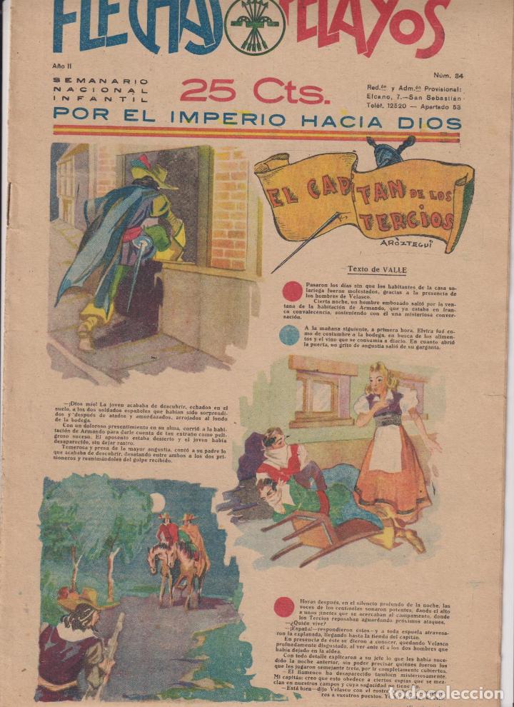 Tebeos: Flechas y Pelayos n&ordm; 34. Fet y de las Jons, 1938 - Foto 1