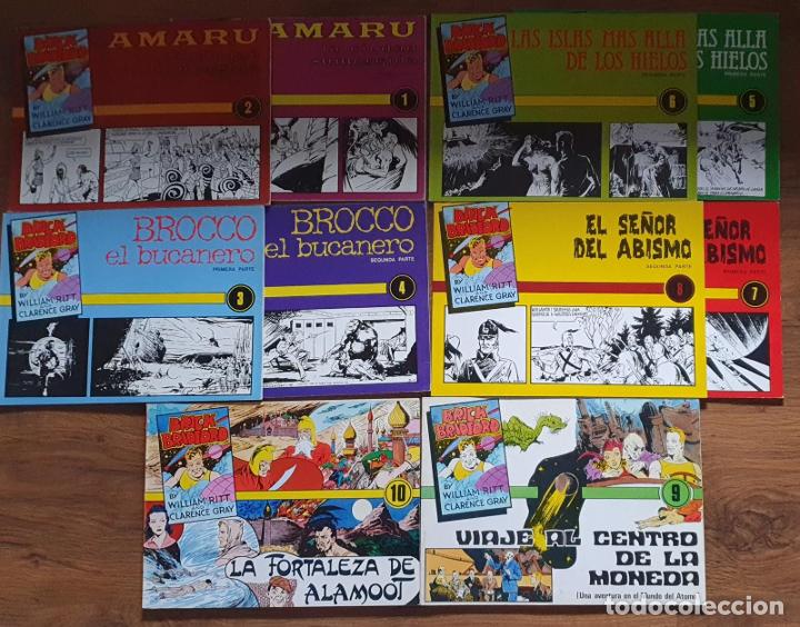 Tebeos: Brick Bradford. Esteve, 1979. Completa, 10 Tomos, Amaru - Foto 1