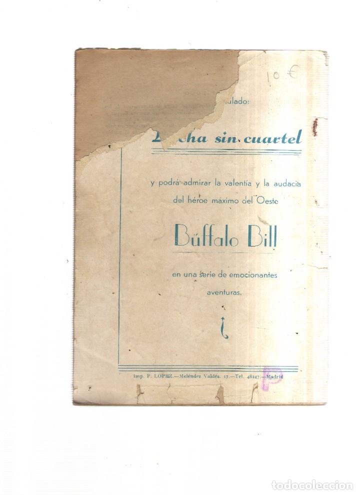 Tebeos: BUFFALO BILL VENGANZA SANGRIENTA N,1 - Foto 2
