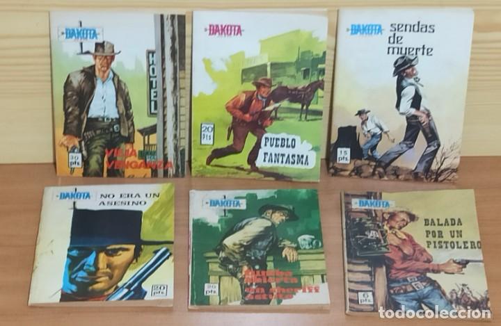 Tebeos: DAKOTA OESTE 6 JEMPLARES - A&Ntilde;O 1971. - Foto 1