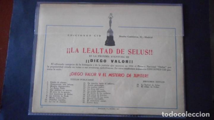 Tebeos: DIEGO VALOR N&ordm; 22 / CLAS - Foto 2