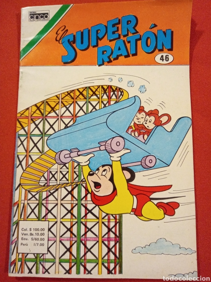 Tebeos: SUPER RATON N&Uacute;MERO 46 - COLOMBIA - COMO NUEVA - A&Ntilde;O 1982 - EDICIONES CINCO - Foto 1