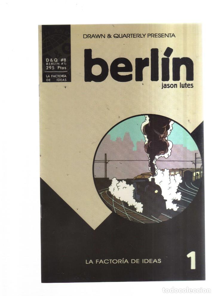 Tebeos: BERLIN JASON LUTES LA FACTORIA DE IDEAS N,1 - Foto 1