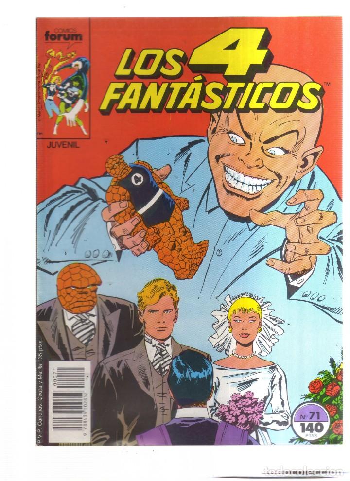 Tebeos: LOS 4 FANTASTICOS FORUM N,71 - Foto 1