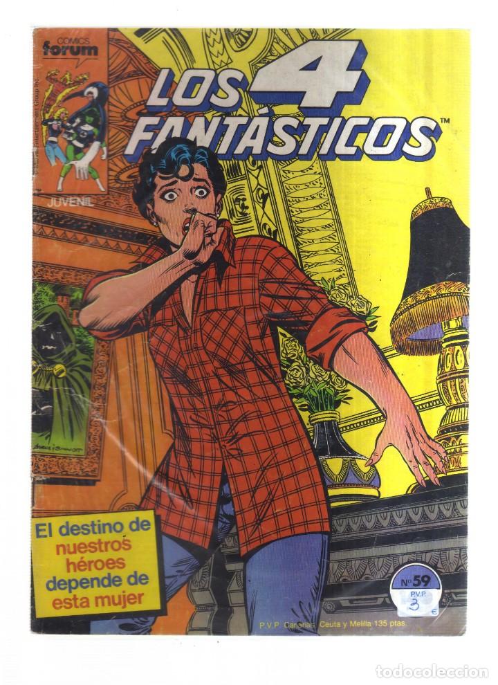 Tebeos: LOS 4 FANTASTICOS FORUM N,59 - Foto 1