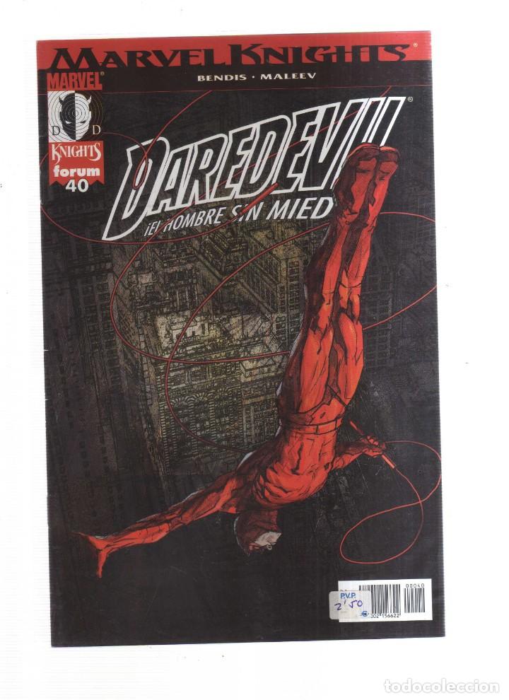 Tebeos: DAREDEVIL EL HOMBRE SIN MIEDO N,40 FORUM MARVEL FNIGHTS - Foto 1