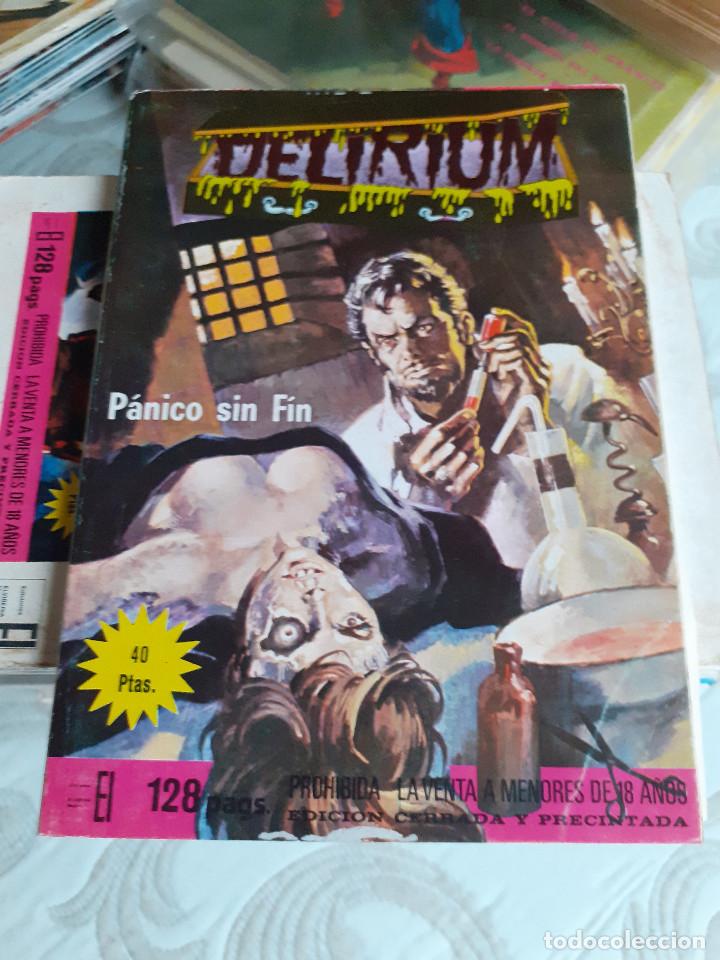 Tebeos: DELIRIUM - n&ordm; 3 de 46 - PANICO SIN FIN - TERROR EROTICO PARA ADULTOS - 1976 - ELVIBERIA