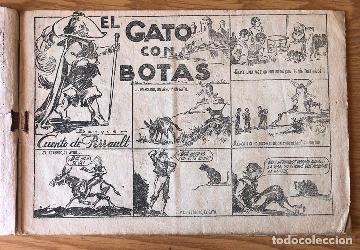 Tebeos: EL GATO CON BOTAS - CUADERNOS SELECTOS CISNE - Foto 2