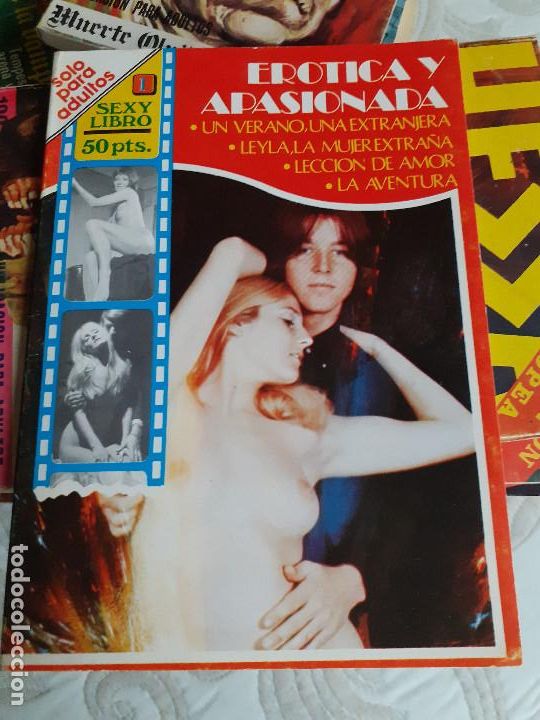 Tebeos: SEXY LIBRO - N&ordm; 1 - ER&Oacute;TICA Y APASIONADA - 1977 - EDIPRESS
