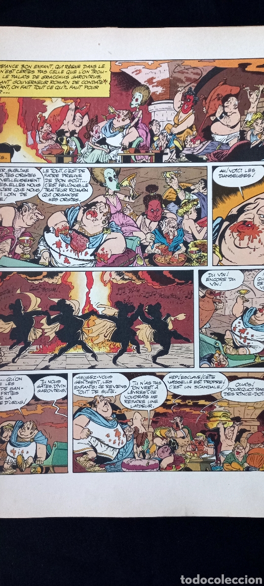Tebeos: Asterix chez les helvetes. 1970 - Foto 2