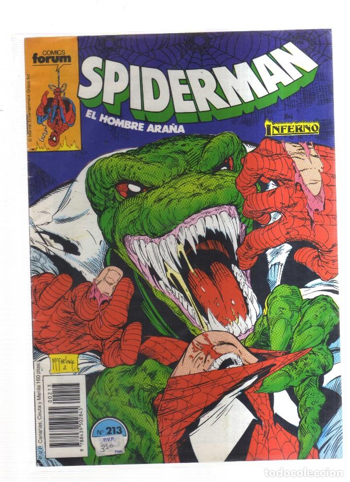 Tebeos: SPIDERMAN EL HOMBRE ARA&Ntilde;A N,213 - Foto 1