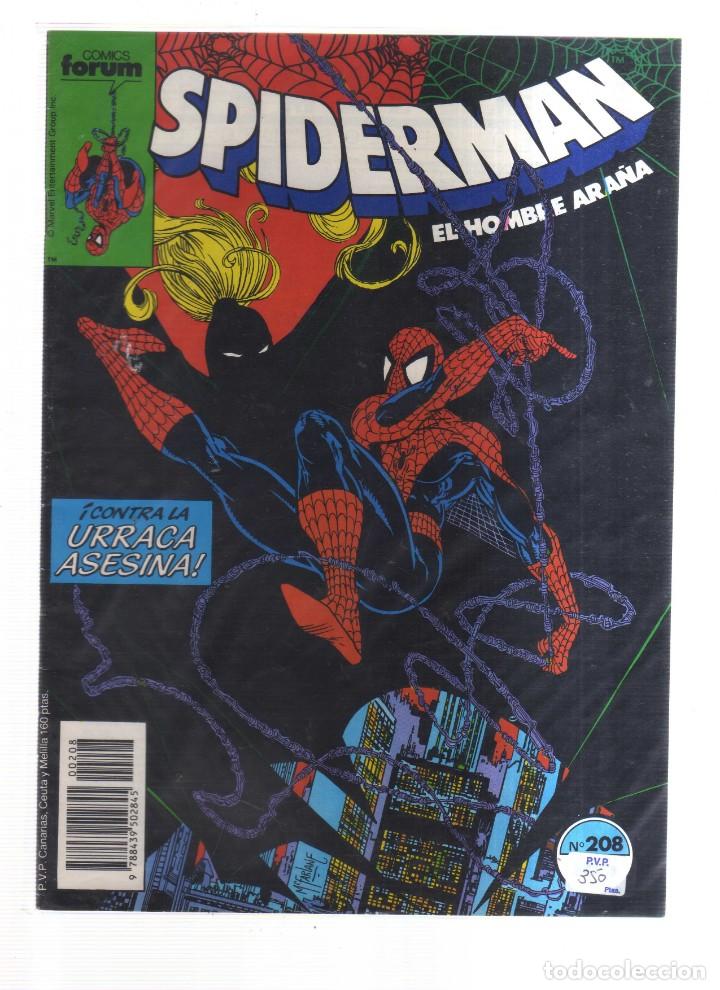 Tebeos: SPIDERMAN EL HOMBRE ARA&Ntilde;A N,208 - Foto 1