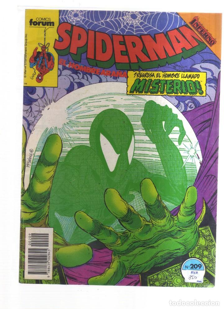 Tebeos: SPIDERMAN EL HOMBRE ARA&Ntilde;A N,209 - Foto 1
