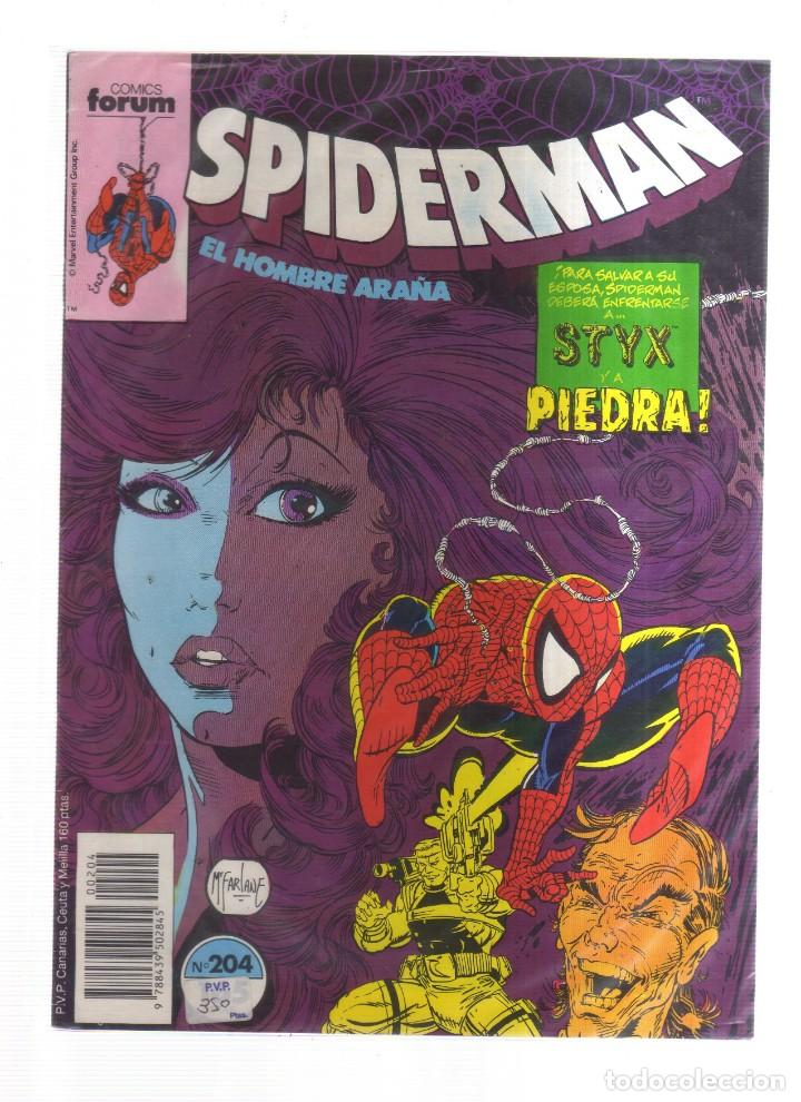 Tebeos: SPIDERMAN EL HOMBRE ARA&Ntilde;A N,204 - Foto 1
