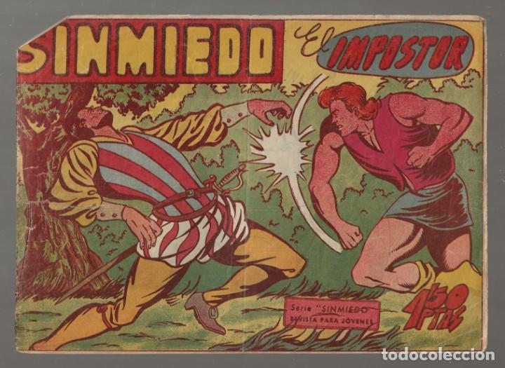 Tebeos: SINMIEDO N&ordm; 37 - EL IMPOSTOR - ACROPOLIS 1962 - Foto 1