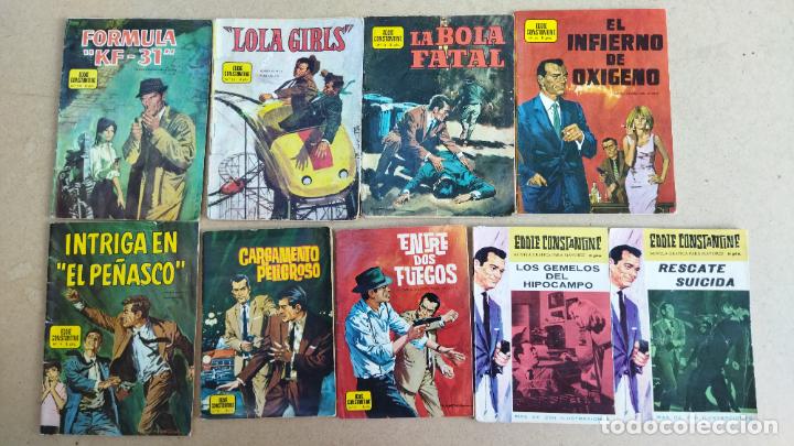 Tebeos: EDDIE CONSTANTINE N&ordm;S - 2,3,5,8,9,10,11,13,14, - Foto 1